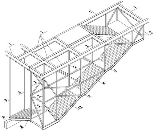 cn212153950u_一种钢结构悬挂楼梯结构有效